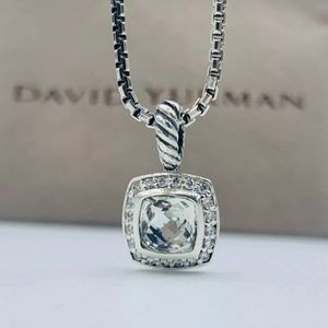 DAVID YURMAN Petite Albion Topaz and Diamond Neck